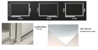 Roltechnik sprchové dveře PXD2N 1300 výplň satinato rám brillant 526-1300000-00-15